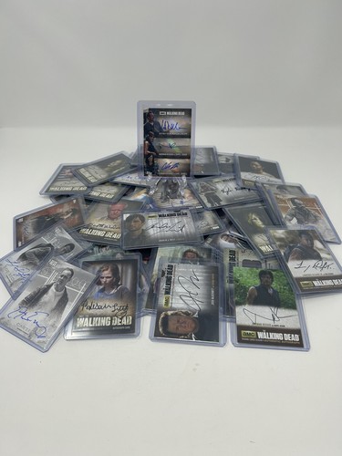 Walking dead trading cards - walking,
